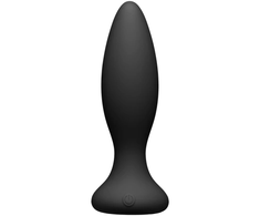 Doc Johnson A-Play Vibe Silicone Plug with Remote Control Juodas S