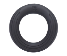 Doc Johnson Rev Cock Throbber Large Juodas - Vibrating Intimate Ring Ergo Fit