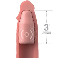 Pipedream FXTE 9 rankovių vibracija. 3 Kištukas Lig