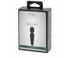 Fifty Shades of Grey „Fifty Shades of Pilkas“ – vibratorius „Sensation Mini Wand“.