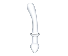Glas CLASSIC Stiklas – klasikinis lenktas dviejų galų dildo