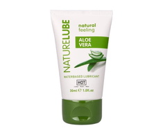 HOT Nature Lube Aloe Vera Vanduo-Based Lubricant 30ml Skin-Friendly