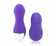 Maia Toys Contour Egg Neon Violetinė - Wireless Silicone Model 10cm