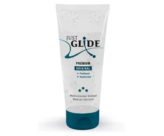Just Glide Premium Original Vandens pagrindo lubrikantas su hialuronu ir pantenoliu, 200 ml