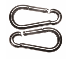 Sportsheets Edge Carabiners Set of 2 - Body-Safe Nickel-Free Metal