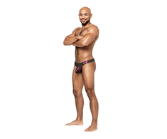 Male Power Uplift Bong Thong S/M Violetinė - Low Waist Comfort Fit