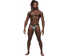 Male Power Magnificence Jock L/XL Jade - Supportive Elastic Bands