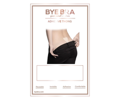 Bye Bra - Lipnios stringai Lace Nude One Size prilimpančios