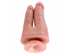 Pipedream King Cock dvigubas skverbtis