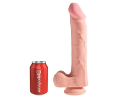 Pipedream KING COCK PLUS 12 COCK su TRIPLE DENSITY rutais SVIESUS