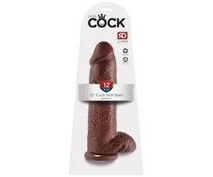Pipedream King Cock 12" varpa su kiaušiniais, brolis