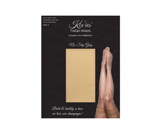 Kix'ies Jenny Thigh-High Tights C Nude - No-Slip, Chic Design