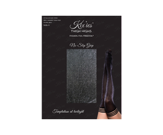 Kix'ies Kaylee Thigh-High Tights D Deep Pilkas Shimmer No-Slip