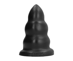 Domestic Partner Butt Buster Juodas 3-Stage Anal Plug Soft Rubber XL