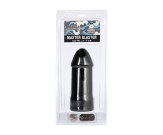 Domestic Partner Master Blaster Juodas Anal Plug Soft Rubber 28 cm