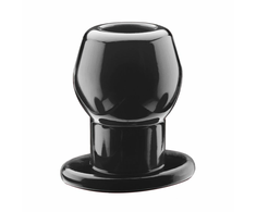 PerfectFitBrand Perfect Fit Tunnel Plug Large Juodas - Innovative Hollow Design, 7.6 cm