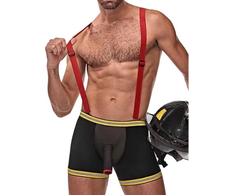 Male Power Hose Me Down Costume L/XL - Firefighter Inspired Outfit