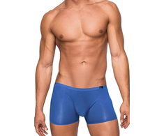 Male Power Seamless Sleek Mini Short S Juodas Low-Rise Comfort Fit