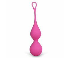 Rožinė Layla Peonia Rožinė Duo Training Kegel Balls Medical Silicone 140g