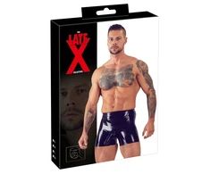 Late X Men's Latex Briefs juodas S