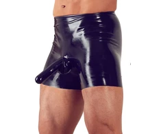Late X Men's Latex Briefs juodas XL