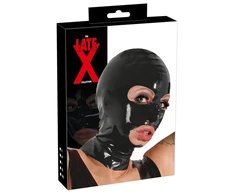 Late X Latex Mask juodas