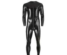 Late X Men's Latex Jumpsuit XL