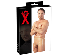 Late X Men's Latex Pants transp. L/XL