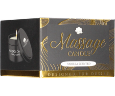 Shots Erotic Massage Candle - Vanilla Scented