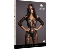Shots Lace Sleeved Bodystocking – vieno dydžio