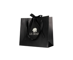Shots Le Desir Elegant Gift Bag with Juodas Satin Ribbon - Luxury Packaging