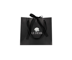 Shots Le Desir Elegant Gift Bag with Juodas Satin Ribbon - Luxury Packaging