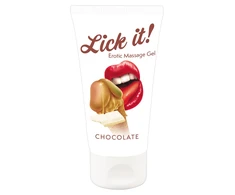 Lick It Šokoladinis erotinis masažo gelis