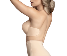 Bye Bra - Gala Bra Cup D Nude prilimpanti liemenėlė