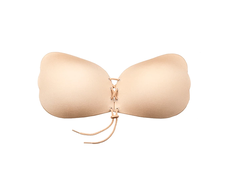 Bye Bra - Lace-It Bra Cup C Nude prilimpanti liemenėlė