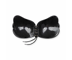 Bye Bra Bras Bye Bra - Lace-It Bra Cup C Juodas prilimpanti liemenėlė