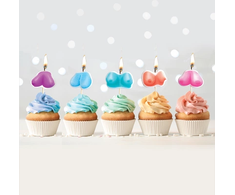 Little Genie Productions Kheper Games Boob Candle Set - Pack of 5 Decorative Shaped Candles
