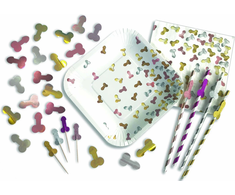 Little Genie Productions Glitterati Party Napkins Metallic Accents 7-inch 8 pcs