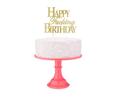 Little Genie Productions Fred &amp; Friends Happy Birthday Cake Topper - Fun Party Decoration