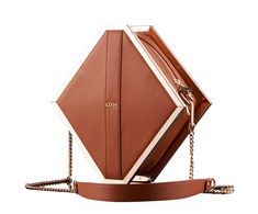 LOCKINK Mysterious Square Kink Bag Brown - Discreet Multi-Compartment Set