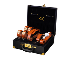 LOCKINK Moonlight Treasure Chest Set Brown - Premium Restraint Kit with Case