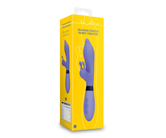Loveline By Shots Rožinė Loveline Silicone Pointed Dual Stimulation Vibrator Rožinė 20 cm