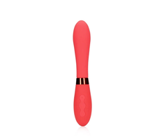 Loveline By Shots Rožinė Loveline Salsa Silicone Smooth Vibrator - Sleek Design, Rožinė, 18 cm