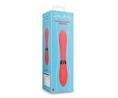 Loveline By Shots Rožinė Loveline Salsa Silicone Smooth Vibrator - Sleek Design, Rožinė, 18 cm