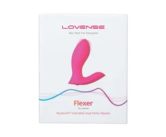 Lovense - Flexer įdedamas dvigubas kelnaičių vibratorius