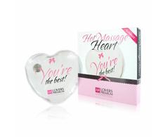 Super Oferty LoversPremium Hot Massage Heart XL Reusable Body Warmer 12x12cm Raudona