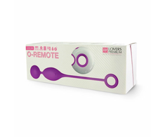 Lovers Premium LoversPremium Julia Remote Silicone Egg, Atsparus vandeniui, 7 Modes, Violetinė