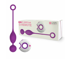 Lovers Premium LoversPremium Julia Remote Silicone Egg, Atsparus vandeniui, 7 Modes, Violetinė