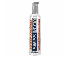 Swiss Navy SWISS NAVY_Water aromatizuotas lubrikantas, šildantis šildantis analinis gelis 118ml