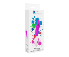 Luminous By Shots Athos Silicone Dual-Action Vibrator with Precision Clitoral Stimulator 22cm